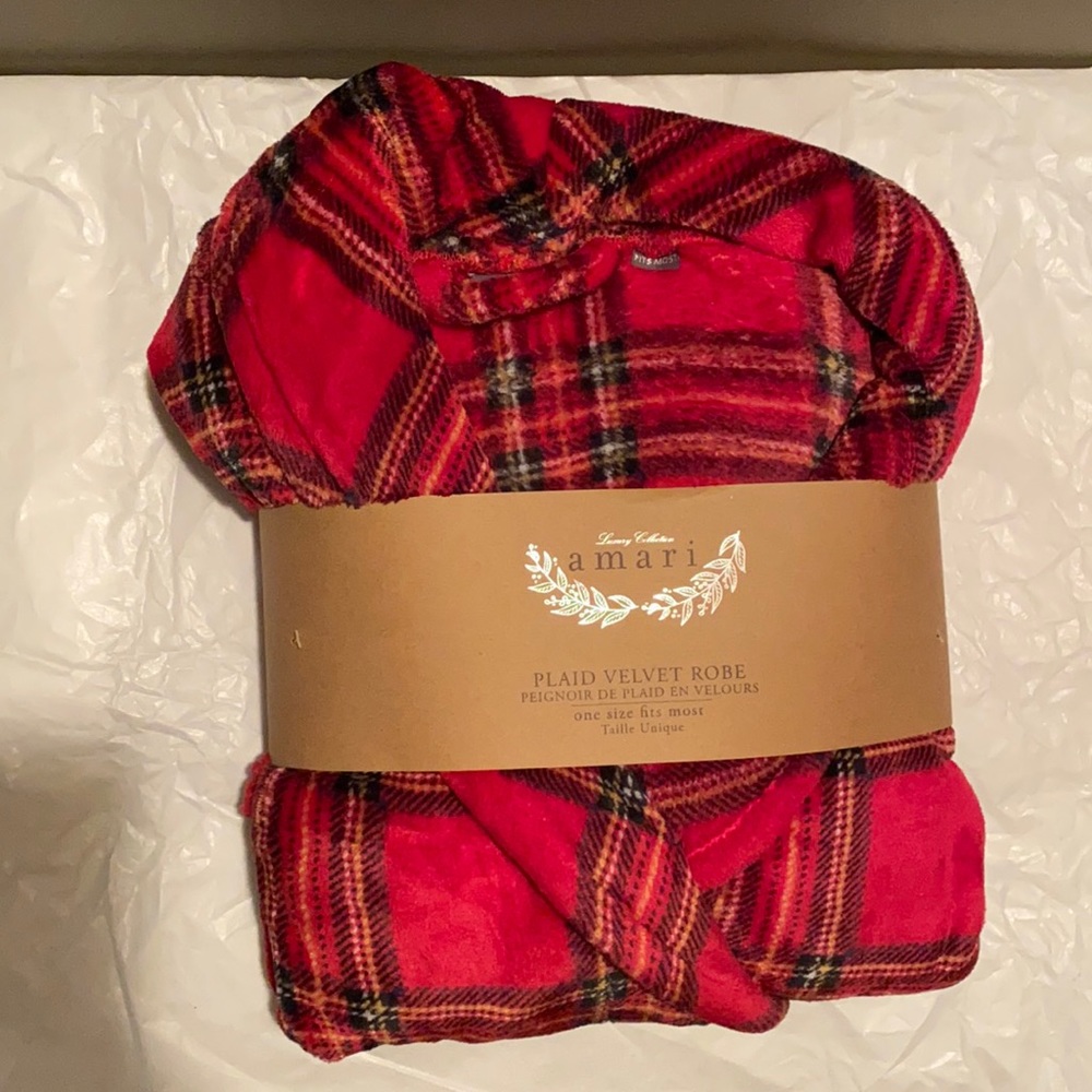Plaid Robe